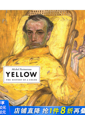 【预售】【颜色艺术史】Yellow黄色 The History of a Color 英文原版艺术史论图书 普林斯顿大学出版社 图书