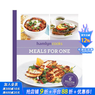【预售】单人食谱 【Hamlyn Cooks】Meals for One 原版英文餐饮生活美食 正版进口书