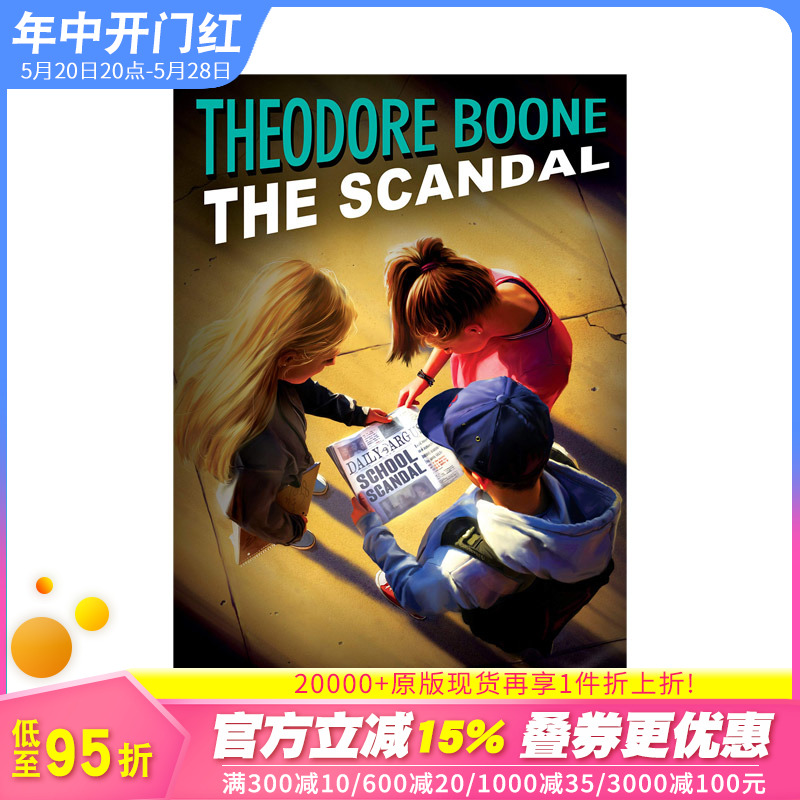 【现货】Theo Boone 6 Scandal西奥·布恩的丑闻英文原版儿童故事阅读【善优童书】