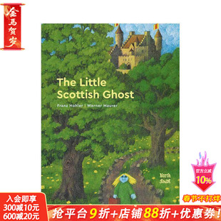 【预售】英文原版 小小苏格兰幽灵 The Little Scottish Ghost 平装 儿童英语艺术插画绘本 善优童书