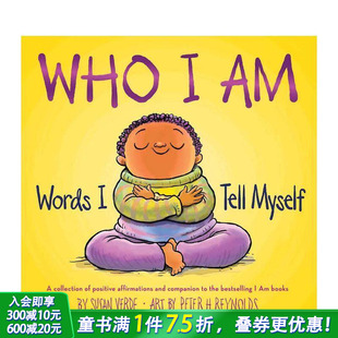话 进口童书 英文儿童插画科普故事绘本 Tell 现货 我是谁：我对自己说 Myself Who 情绪管理 自我认知 Words