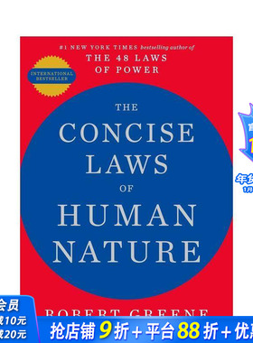 【预售】人性的法则（简明版） The Concise Laws of Human Nature  原版英文社会科学 纽约时报书作家Robert Greene 正版进口书
