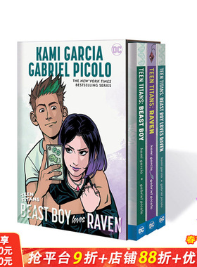 【预售】套装2册 少年泰坦：乌鸦和野兽男孩 英文漫画Teen Titans: Raven and Beast Boy 图像小说 正版进口书 DC comic 善优图书