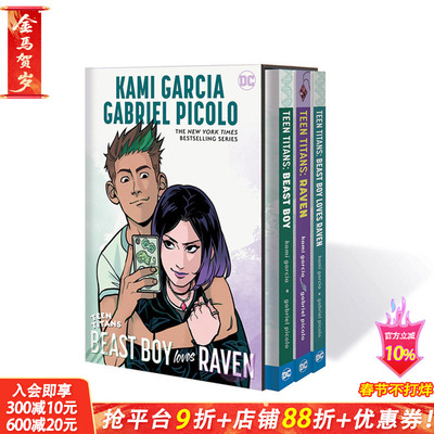 【预售】套装2册 少年泰坦：乌鸦和野兽男孩 英文漫画Teen Titans: Raven and Beast Boy 图像小说 正版进口书 DC comic 善优图书