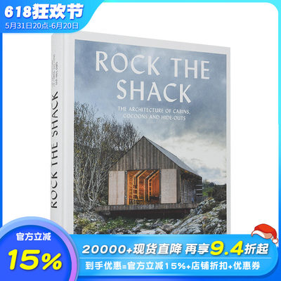 【现货】[Gestalten出版]Rock the Shack.山间小屋 建筑设计 英文原版