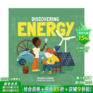 【预售】发现能源 Discovering Energy 英文原版儿童插画科普绘本进口图书 Veronica Sanz