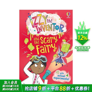【预售】发明家伊兹与可怕仙子 Izzy the Inventor and the Scary Fairy 英文儿童章节桥梁故事 英语拓展阅读进口书