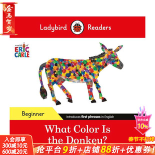 【现货】瓢虫读物初级 - 艾瑞·卡尔 - 马是蓝色的(ELT分级读物) Ladybird Readers Beginner Level 儿童英语早教启蒙绘本