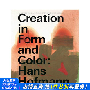 原版 汉斯·霍夫曼：形式 Hans 创造 Creation Color 英文艺术画册画集 and 与色彩 Form 进口图书 正版 Hofmann 预售
