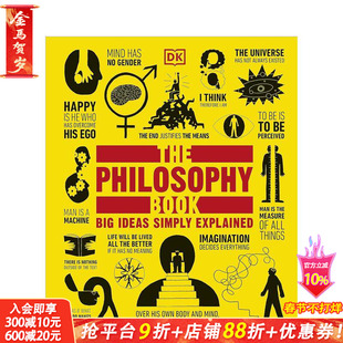 【预售】哲学书:大道至简 The Philosophy Book : Big Ideas Simply Explained 原版英文社会科学 正版进口书