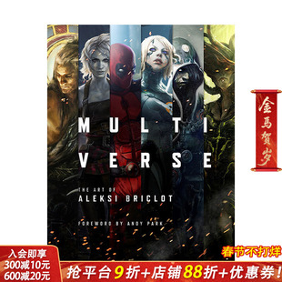 【现货】多元宇宙：法国概念艺术家Aleksi Briclot作品集 Multiverse: The Art Of Aleksi Briclot 英文插画原画 正版进口书