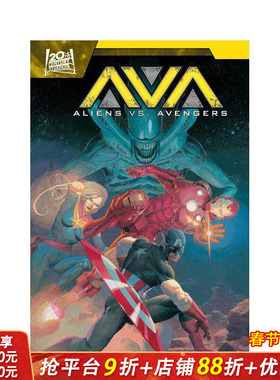 【现货】异形大战复仇者 Aliens vs. Avengers 原版英文漫画书 《蜘蛛侠》作者Jonathan Hickman 正版进口书