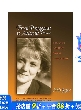【预售】从普洛塔高勒斯到亚里斯多德：古道德哲学文集 From Protagoras to Aristotle 原版英文人文历史 正版进口书