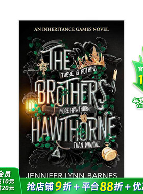 【现货】遗产游戏三部曲 新作 霍桑兄弟 The Brothers Hawthorne (The Inheritance Games  4) 英文小说故事 英语拓展进口书