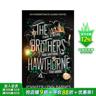 【现货】遗产游戏三部曲 新作 霍桑兄弟 The Brothers Hawthorne (The Inheritance Games  4) 英文小说故事 英语拓展进口书