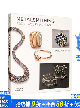 【预售】珠宝制造商金属加工指南 Metalsmithing for Jewelry Makers 原版英文珠宝首饰 正版进口图书