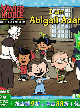 【预售】Xrsm: I Am Abigail Adams，Xrsm: 我是阿比盖尔-亚当斯 原版图书籍进口正版 Degennaro, Gabriella 儿童章节书