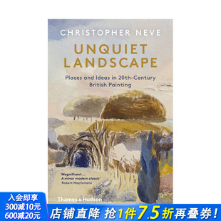 Unquiet Landscape 地点与理念 现货 英文原版 20世纪英国绘画中 T&H 风景 不平静