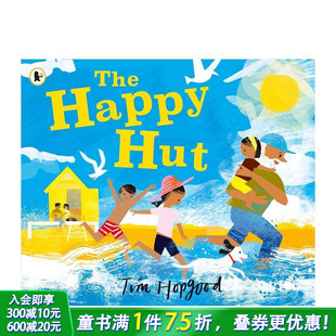 快乐小屋 The Happy 英文儿童插画故事绘本 凯特格林纳威入围插画师 Hut 进口童书 预售
