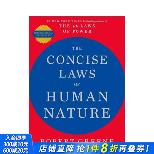 Concise 纽约时报书作家Robert 预售 Laws The 法则 Greene 英文社会科学 正版 Nature 简明版 原版 人性 进口书 Human