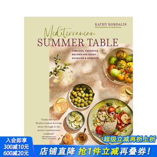 Table 善优图书 英文原版 进口书籍画册 正版 餐饮料理食谱指南 Summer Mediterranean 地中海夏日餐桌 现货