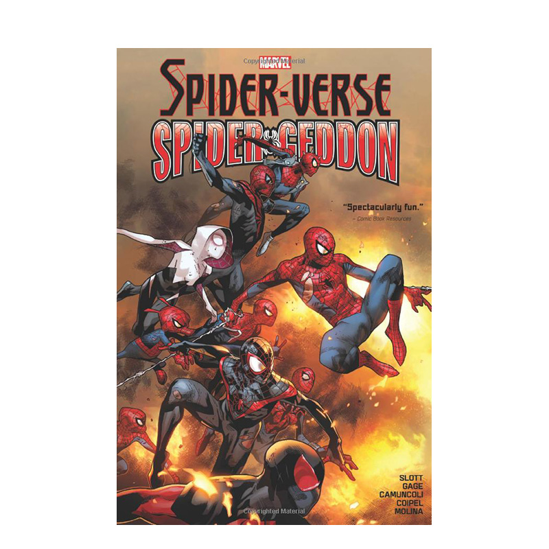 【预售】英文漫画 蜘蛛宇宙：蜘蛛军团 精选集 Spider-Verse/Spider-Geddon Omnibus 外版原装进口漫画书【善优图书】