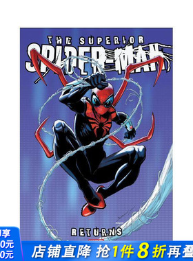【预售】究极蜘蛛侠归来 合集 Superior Spider-Man Returns Omnibus Mark Bagley Cover 英文漫画书 正版进口书