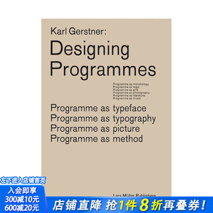 【预售】英文原版 设计项目 Designing Programmes 正版进口书籍设计画册 善优图书