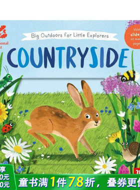 【现货】小小探险家的大户外活动：乡村 Big Outdoors for Little Explorers：countryside 英文儿童趣味绘本书 动物认知英语早教