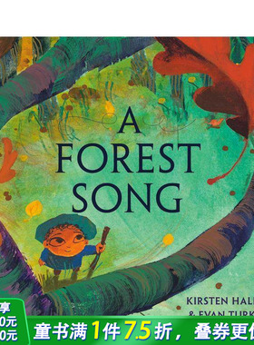 【现货】森林之歌 A Forest Song 英文儿童插画故事绘本 进口童书