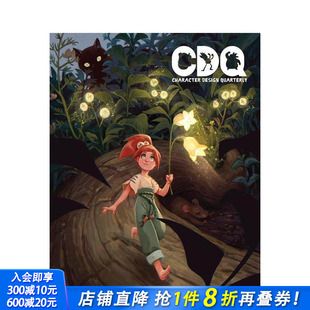 英文艺术插画原画设定集 进口书 刊32 Quarterly Design 角色设计季 Character 正版 原版 预售