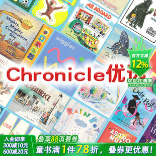 儿童插画绘本故事英文进口书 便便之歌 大家都醒着等 现货多册选拍 Chronicle出版 邦尼兔 艺术绘本 坚果宇航员任务 吉竹伸介