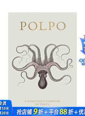 【预售】POLPO: 威尼斯食谱【2012年水石奖年度图书】POLPO: A Venetian Cookbook (Of Sorts)英文餐饮美食文化 正版进口书
