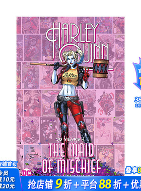 【预售】英文漫画 哈莉·奎恩：恶作剧的女仆（30周年豪华版） Harley Quinn: 30 Years of the Maid of Mischief 正版进口书籍