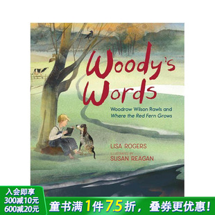 箴言 Woody 英文儿童插画故事绘本 伍迪 Words 进口童书 现货