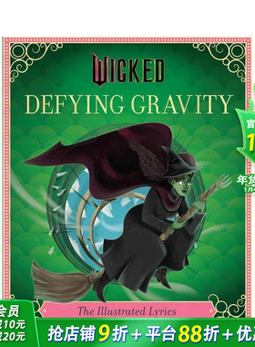 【预售】魔法坏女巫：战胜地心引力 Wicked: Defying Gravity 英文儿童插画故事绘本 进口童书