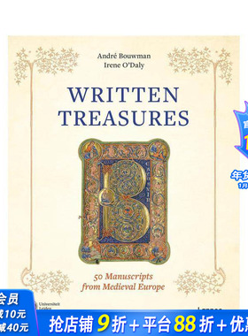 【预售】文字珍宝：人类手稿文明史 Written Treasures 原版英文人文历史 正版进口书