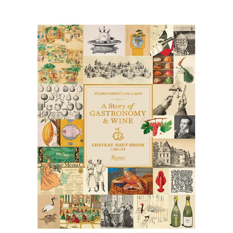 【预售】美食与美酒的故事:侯伯王图书馆珍藏 A Story of Gastronomy & Wine 原版英文餐饮生活美食 正版进口书