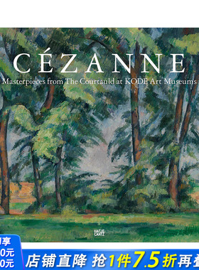 【预售】Cézanne塞尚：库陶尔德画廊收藏 Masterpieces from the Courtauld at KODE Art Museums 英文原版现代艺术Cezanne
