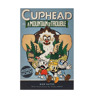 【现货】茶杯头官方小说 麻烦的山头 英文原版 Cuphead in A Mountain of Trouble 精装插图版 Ron Bates 进口英语原版书籍