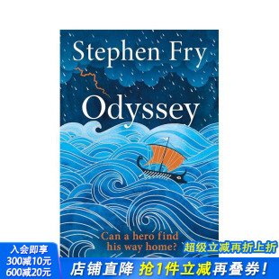 正版 油炸叔希腊神话 Fry Stephen Greek 英文人文历史 进口书 原版 奥德赛 Odyssey Myths Joseph Michael 预售
