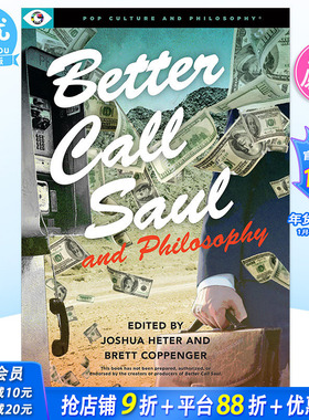 【预售】Better Call Saul and Philosophy: I Think Therefore I Scam 英文原版进口书籍【善优图书】