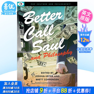 【预售】Better Call Saul and Philosophy: I Think Therefore I Scam 英文原版进口书籍【善优图书】