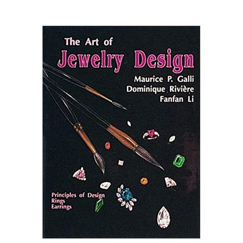 【预售】珠宝设计艺术:设计的原则,戒指和耳环 ART OF JEWELRY DESIGN : Principles of Design原版英文珠宝首饰 正版进口书