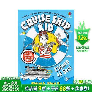 预售 Kid Sea 正版 Cruise 英语拓展阅读进口书 邮轮小孩：海上绑架案 进口书 Ship 英文儿童故事 Kidnap