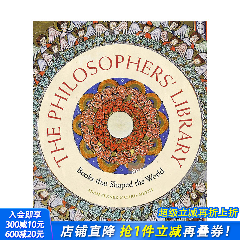 【现货】哲学家图书馆：改变世界的书The Books that Changed Philosophy 英文原版文学科学成功知识介绍读物图集图册 图书