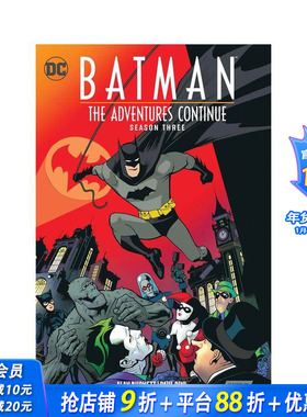 【现货】蝙蝠侠：冒险继续第三季 Batman: The Adventures Continue Season Three 原版英文漫画书 正版进口书