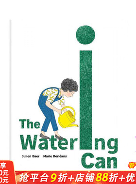 【现货】魔法浇水壶 The Watering Can 英文儿童插画故事绘本 进口童书 法国现象级跨界艺术组合打造 Marie Dorléans奇幻绘本