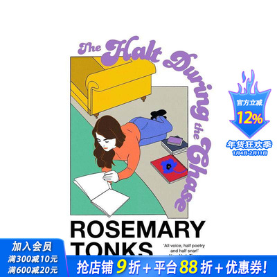 【预售】【罗斯玛丽·唐克斯】追逐中的停顿 【Rosemary Tonks】The Halt During the Chase 原版英文文学小说 正版进口书