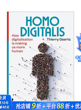 【预售】数字同人 Homo Digitalis 英文社会科学 正版进口书